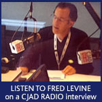 Listen to Fred Levine's CJAD Radio interview